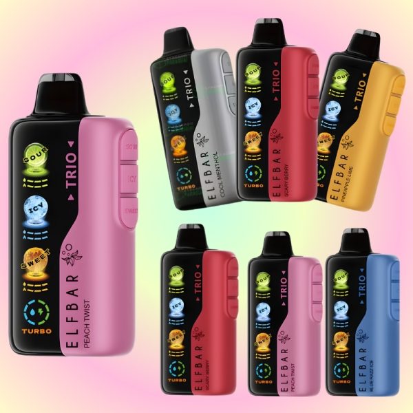 Elfbar Trio 40000 Puffs | E cigi bolt
