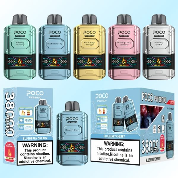POCO PW 38000 Puffs | E cigi bolt