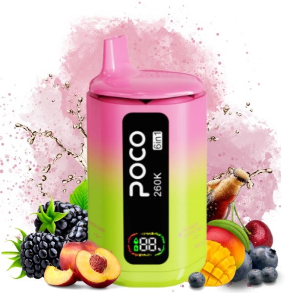 POCO 260K 6IN1 | E cigi bolt POCO 260K 6IN1 | E cigi bolt