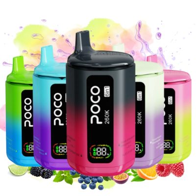 POCO 260K 6IN1 | E cigi bolt POCO 260K 6IN1 | E cigi bolt