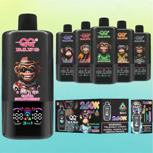 QQ BANG 260K 3in1 | E cigi bolt QQ BANG 260K 3in1 | E cigi bolt